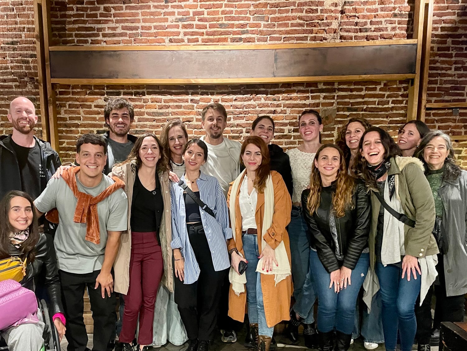 Encuentro entre participantes